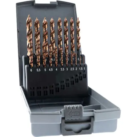 Guhring No 9503 19 Piece StepPower HSCO Multi Stepped Premium Drill Set – image 1