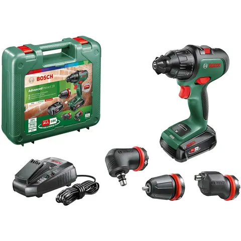 Bosch ADVANCEDIMPACT P4A 18v Cordless Combi Drill and Attachments – ADVANCEDIMPACT18 – image 1