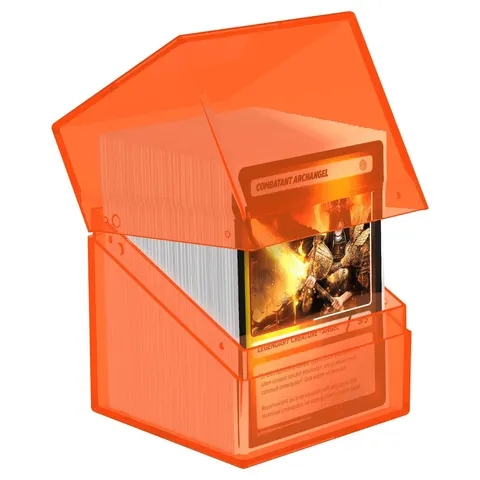 Ultimate Guard Boulder 100+ Clear - Poppy Topaz – image 1