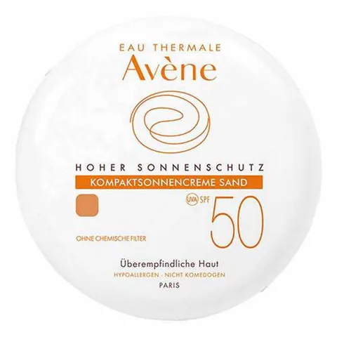 Avène Zon Compact Crème Sable SPF50 - Zonnebrand - 10 ml – afbeelding 1