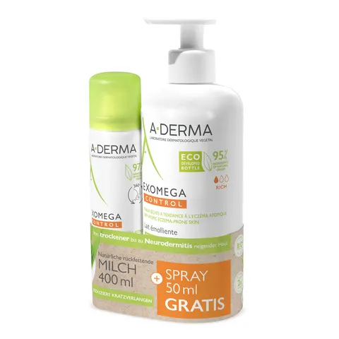 A-Derma Exomega Leche Emoliente 400ml – imagen 1