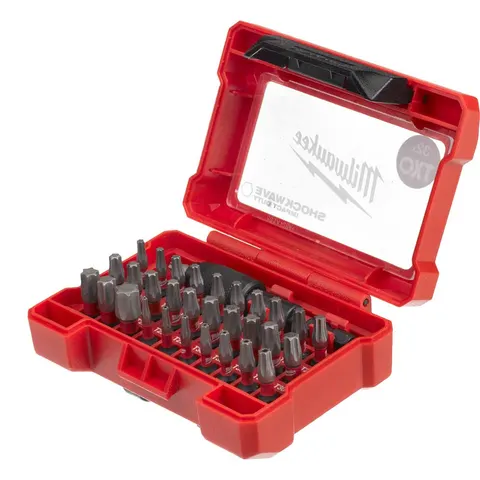 Milwaukee 32 Piece Shockwave Impact Torx Screwdriver Bit Set – image 1