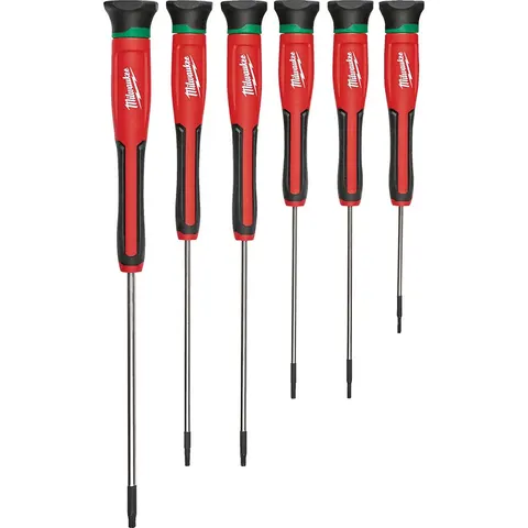 Milwaukee 6 Piece Torx Precision Screwdriver Set – image 1