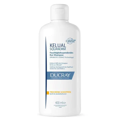 Ducray Kelual Squanorm Champú Caspa Seca 400 ml – imagen 1