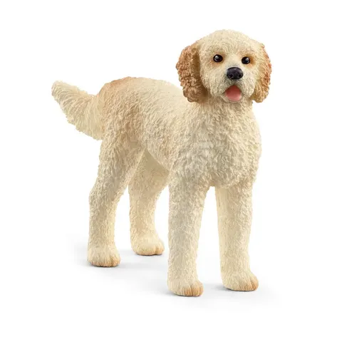Schleich Goldendoodle Dog Figure – image 1