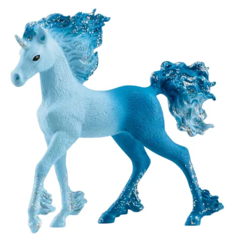 Schleich Elementa Water Flames Unicorn Foal Figure – image 1