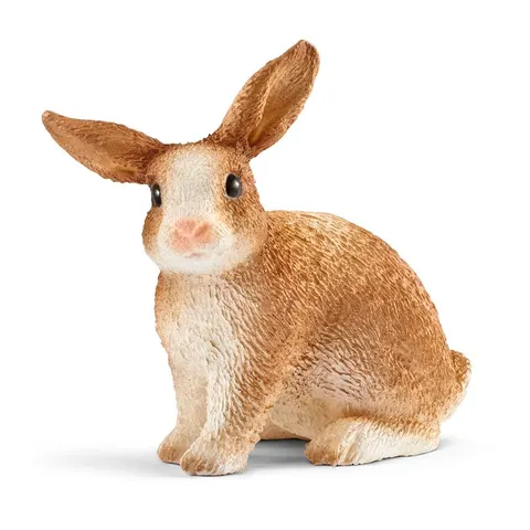 SCHLEICH Farm World Rabbit Toy Figure – image 1