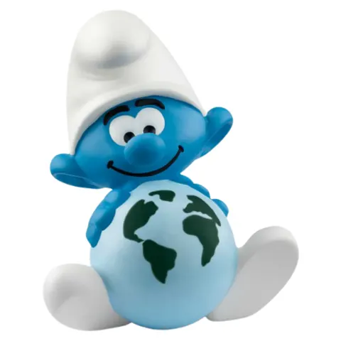 Schleich Sustainability Smurf Mini Figure – image 1