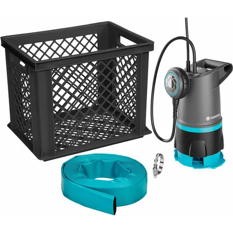 Gardena 20000 BASIC Submersible Water Pump and Flood Protection Set – image 1