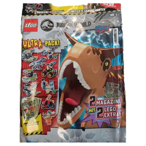 LEGO Jurassic World Ultra Pack Magazine Bundle with Mini Figures – image 1