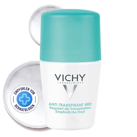 Vichy Deodorant 48h Roll-on Antiperspirant 50 ml – image 1
