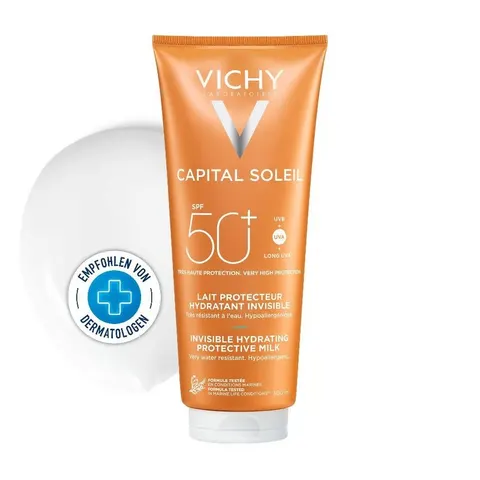 Vichy Capital Soleil Leche SPF50+ 300 ml – imagen 1