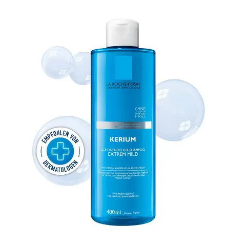 la roche posay-phas kerium doux shampoo gel 400ml – immagine 1