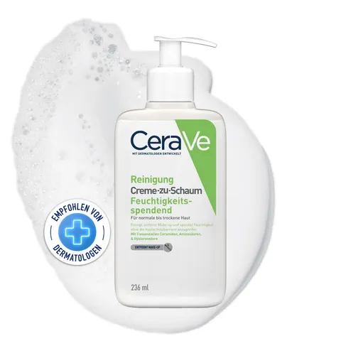 CeraVe Hydrating Cream to Foam 236 ml – afbeelding 1