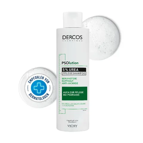 Vichy Dercos Psolution Anti-Dandruff Shampoo for Psoriatic Scalp 200 – image 1