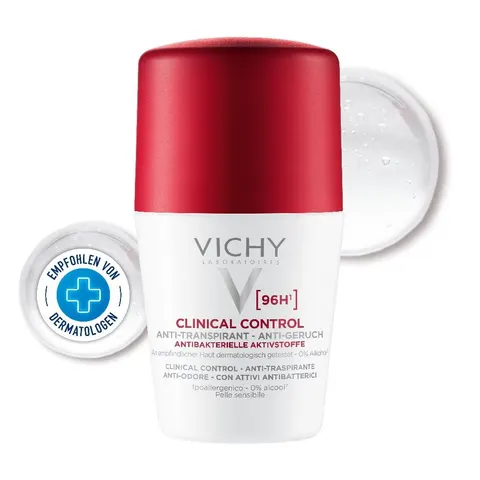 Vichy Deodorante Clinical Control 96H, 50 Ml – immagine 1