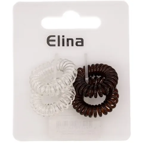 Elina Spiral Hair elastics - 4 pcs – image 1