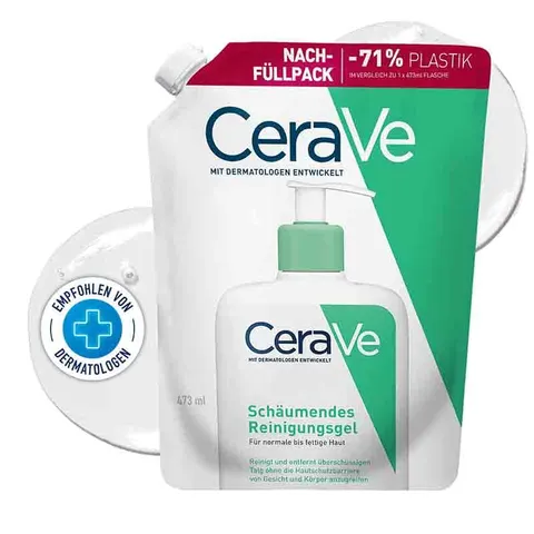 CeraVe Foaming Cleanser Refill 473ml – image 1