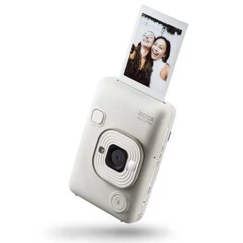 FUJIFILM instax mini LiPlay™ - Instant Camera - Misty White – afbeelding 1