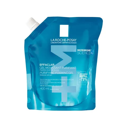 la roche posay Effaclar gel detergente refill 400 ml – immagine 1