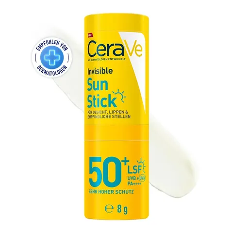 CeraVe Invisible Sun Stick LSF 50+ – Bild 1