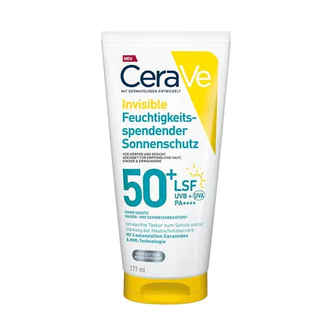 CeraVe Invisible Hydrating Sunscreen SPF50+ 177 ml – zdjęcie 1