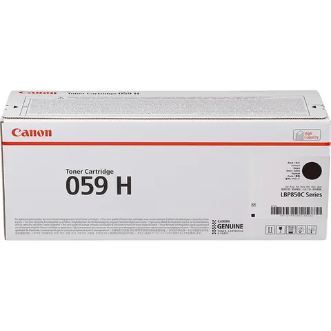 Canon 059H BK - Schwarz - Toner - Hohe Kapazität – Bild 1