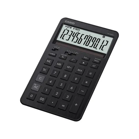Casio JW-200DQ MED DESK CALC BLACK – image 1