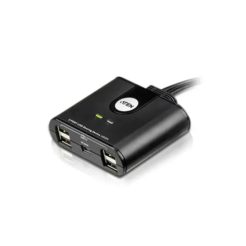 Aten Switch de periféricos USB 2.0 de 2 x 2 puertos – imagen 1