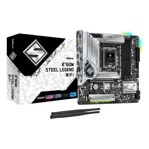 ASRock Placa Base B760M Steel Legend – imagen 1