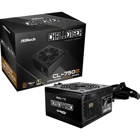 Zasilacz ASRock Challenger 750W 80 Plus Bronze – zdjęcie 1