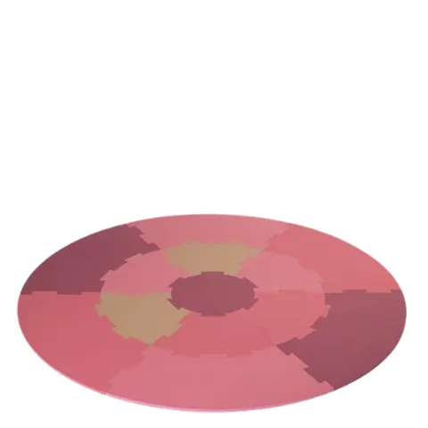 Nordic Play Round Play Mat – ROUNDPNK805798 – image 1