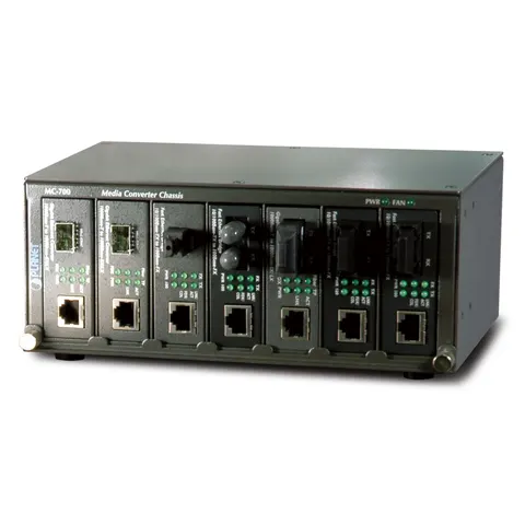 PLANET MC-700 network media converter Black – image 1