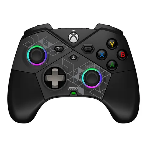 MSI FORCE PRO WIRELESS CONTROLLER - Gaming Controller - Zwart - Bluetooth - USB-C – afbeelding 1