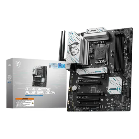 MSI Placa Base B760 GAMING PLUS WiFi DDR4 – imagen 1