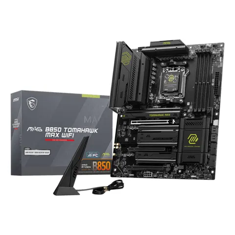 MSI MAG B850 Tomahawk MAX Wifi – Schwarz – Bild 1