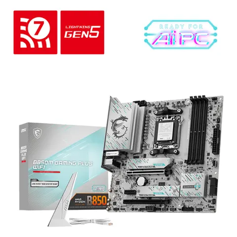 MSI Placa Base B850M GAMING PLUS WIFI – imagen 1