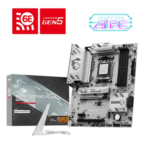 MSI Placa Base B850 GAMING PLUS WIFI6E – imagen 1