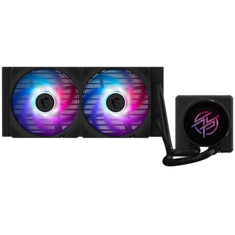 MSI MPG CORELIQUID P22 240 computer cooling system Processor All-in-one liquid cooler 12 cm Black – image 1