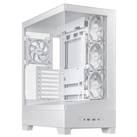 ASUS A31 Plus TG ARGB WHITE Midi Tower – image 1