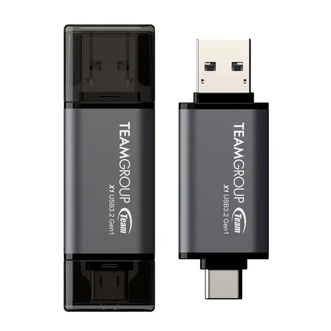 Team Group Pen X1 64GB USB3.2 Gen1 (Type-C + Type-A) – imagen 1