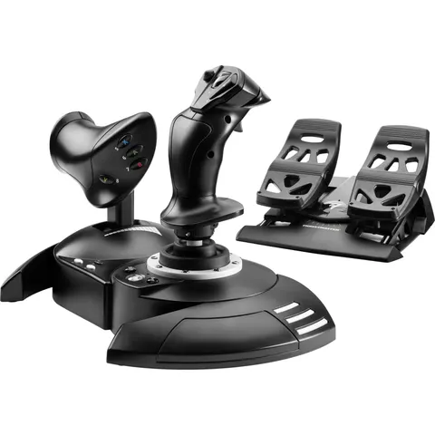 Joystick simulatore volo Thrustmaster 4460211 T FLIGHT Full Kit Black – immagine 1