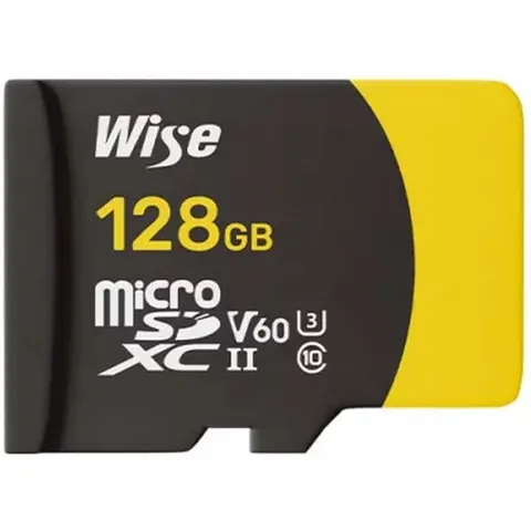 Wise Carte mémoire SDXC UHS-II V60 128GB micro – image 1