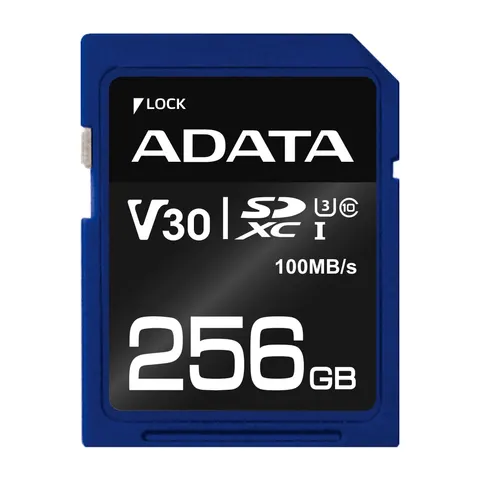 Adata Premier Pro Sdxc 256 Gb Class 10 UHS-I/U3 V30 – zdjęcie 1