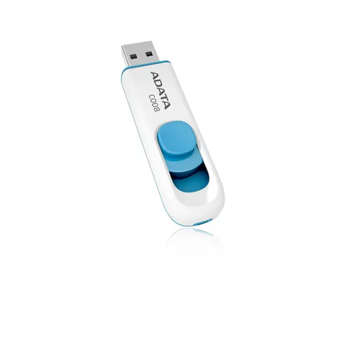 Adata C008 64 Gb Usb 2.0 Biały/Niebieski – zdjęcie 1