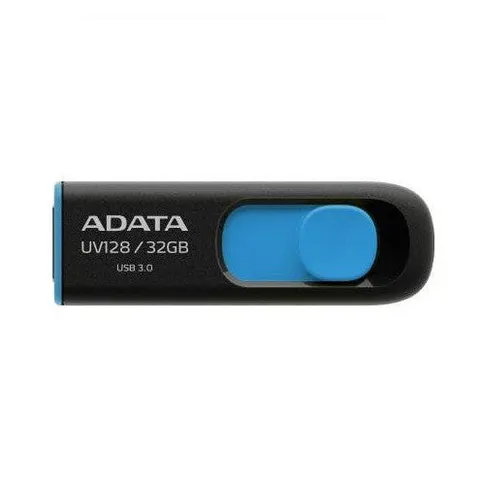 Adata DashDrive UV128 32GB - USB Type-A - Negro, Azul – imagen 1