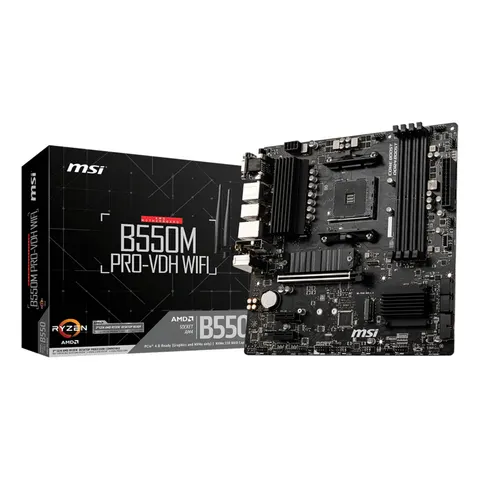 MSI Placa Base B550M PRO-VDH WIFI – imagen 1