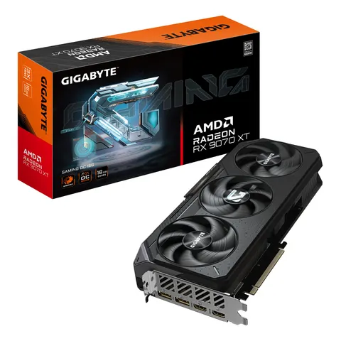 Gigabyte Radeon RX 9070 XT GAMING OC 16G – imagen 1