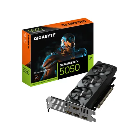 GIGABYTE GeForce RTX 5050 OC Low Profile 8G – Bild 1