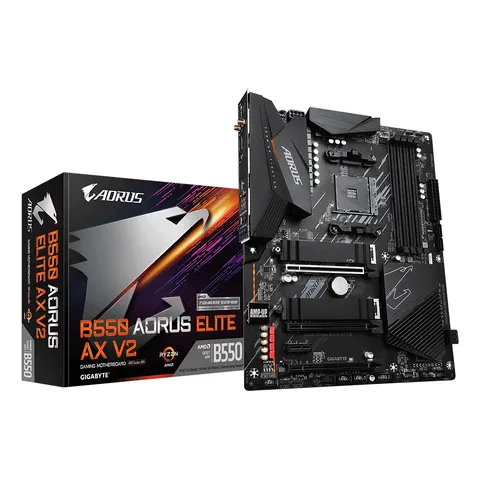 Gigabyte B550 Aorus Elite AX V2 AM4 – Bild 1